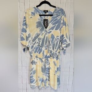 NWT GiGiO Romper with Flair Sleeves